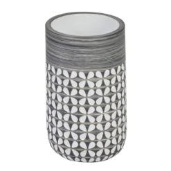 Ravello Grey & White Resin Tumbler