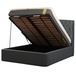 TEMPUR® Holcot 150cm Kingsize Shetland Slate Ottoman Bed Frame 8 TEMPUR® Holcot 150cm Kingsize Shetland Slate Ottoman Bed Frame -Housing Units Furniture Store 52842aa1ad53ab792d913b192adb952a