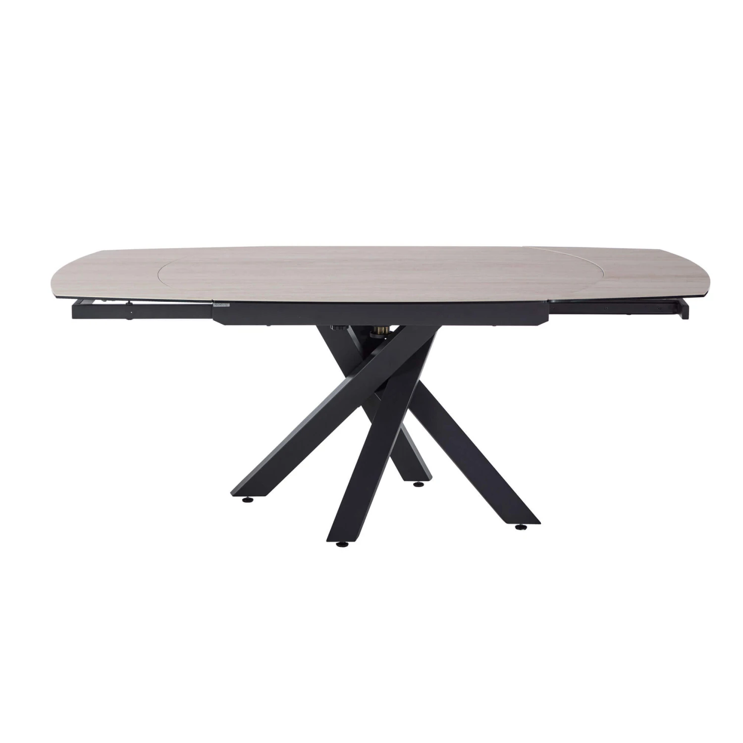 Alberto Travertine Effect 190cm Extending Dining Table 2 Alberto Travertine Effect 190cm Extending Dining Table - Image 2