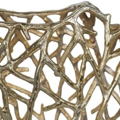 Twig Gold Sculpture Disc Vase -Housing Units Furniture Store 52ba4c21b1d3c82a2c6f8db0258a69ae