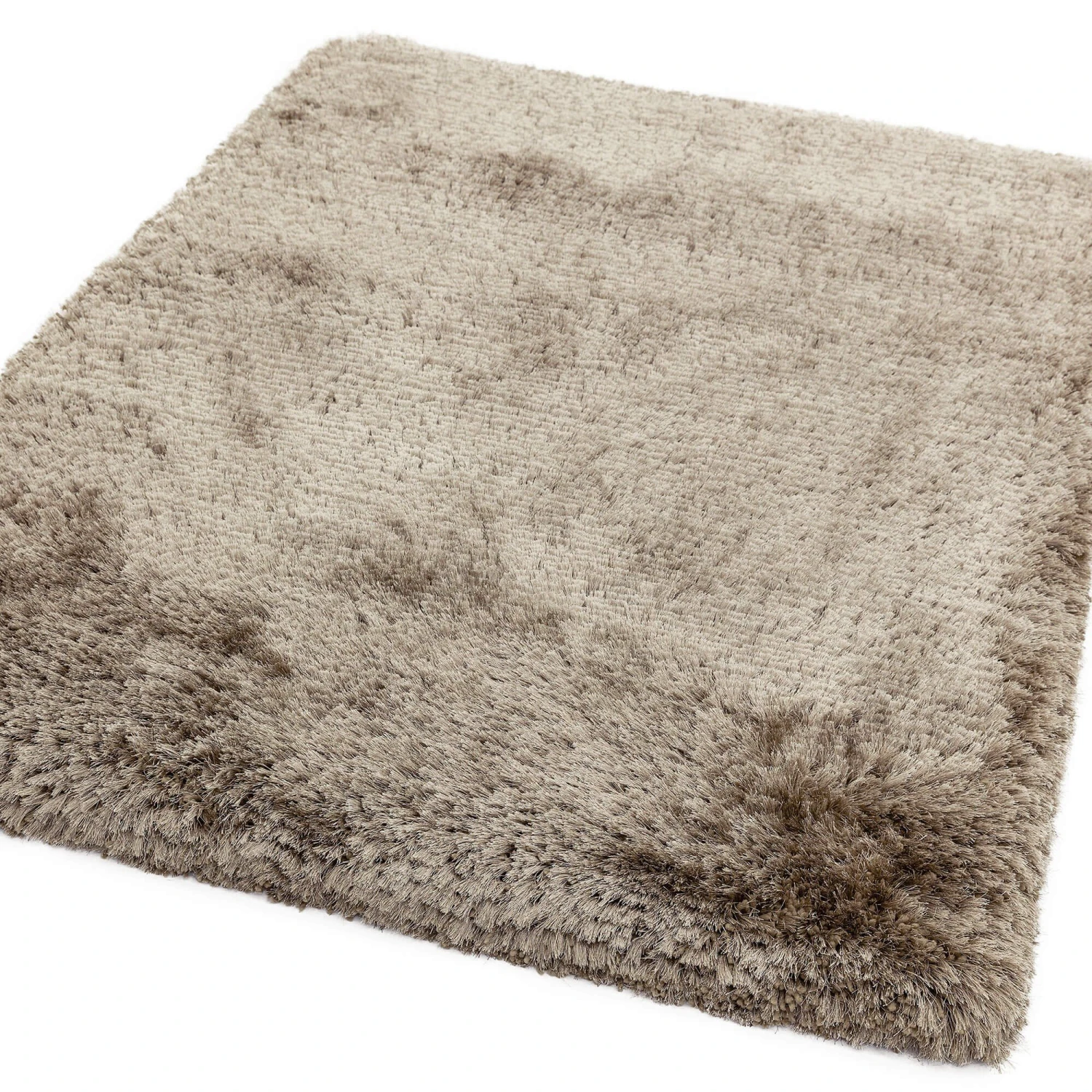 Plush Shaggy Taupe 200cm X 300cm Rug 3 Plush Shaggy Taupe 200cm X 300cm Rug - Image 3