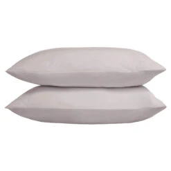 5 Star Hotel Silver 500 Thread Count Housewife Pillowcase Pair