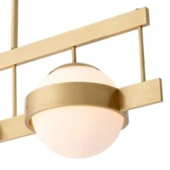 Eichholtz Biba Antique Brass 4 Light Bar Pendant -Housing Units Furniture Store 54e0af646e36894371133f401e8f798f 1