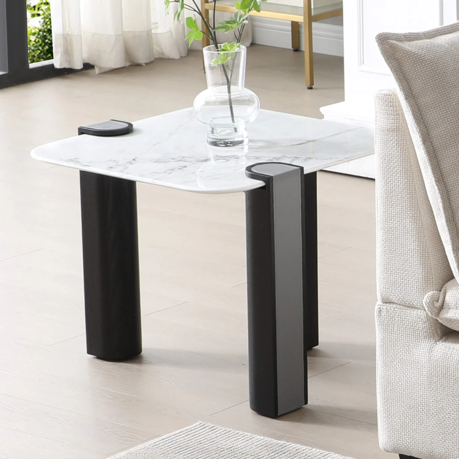 Mistral White Lamp Table 1 Mistral White Lamp Table