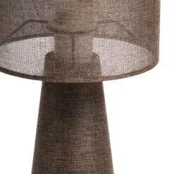 Slater Sheer Brown 58cm Table Lamp -Housing Units Furniture Store 54ed4d8d7aa1723c41805208686c50d1