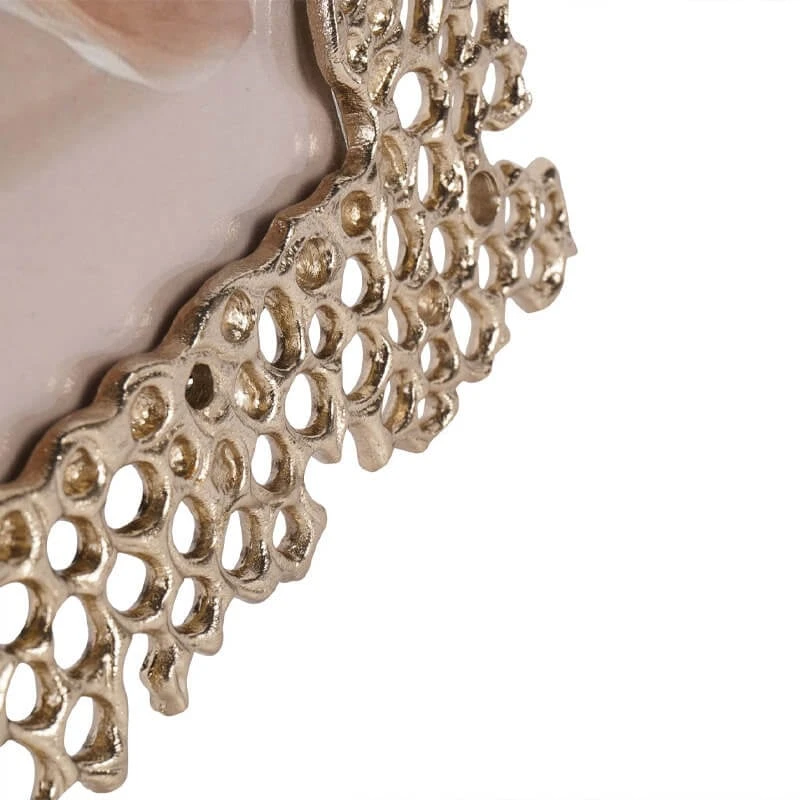 Libra Miel 8" X 10" Gold Coral Photo Frame 6 Libra Miel 8" X 10" Gold Coral Photo Frame - Image 6