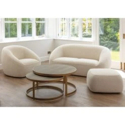 Pebble Cream Teddy Bear Fabric Armchair -Housing Units Furniture Store 56b1f8faefa5c7f15c41fbd3bf3a6e26