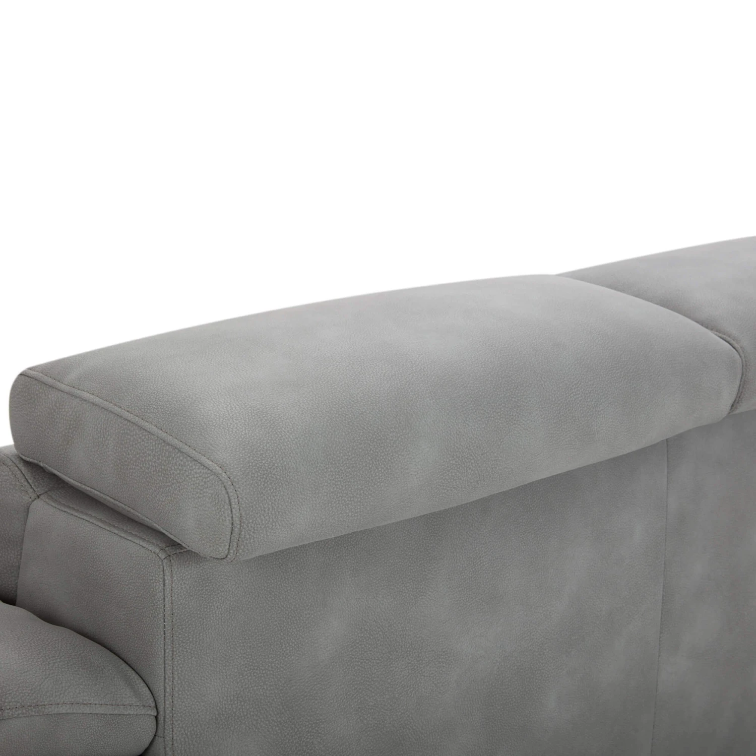 Casper Grey Fabric Corner Sofa (Right) 14 Casper Grey Fabric Corner Sofa (Right) - Image 14