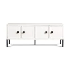 Frank Olsen Mia Large White TV Stand 10 Frank Olsen Mia Large White TV Stand -Housing Units Furniture Store 57bb271498b2cf067df51a04b28adea8