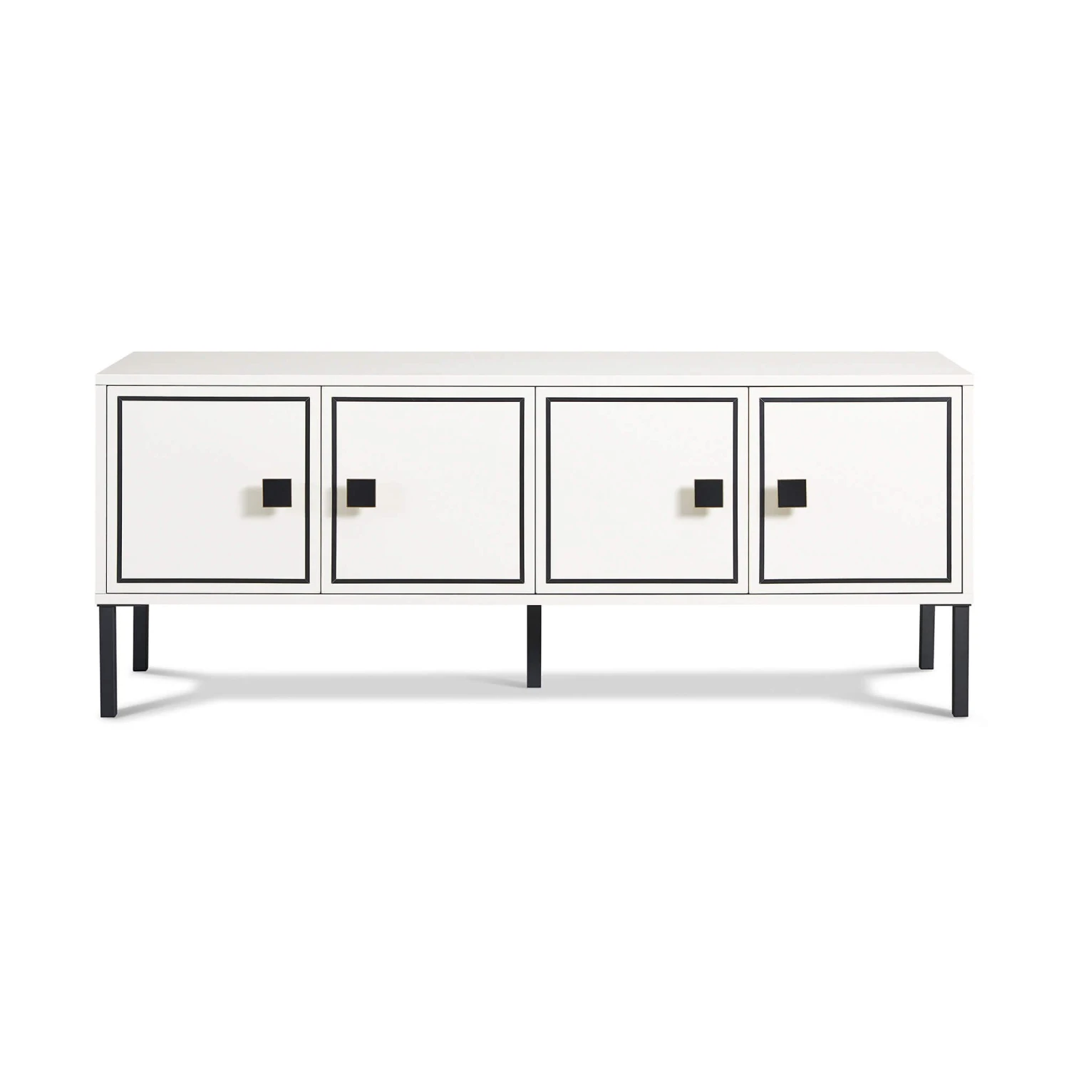 Frank Olsen Mia Large White TV Stand 4 Frank Olsen Mia Large White TV Stand - Image 4