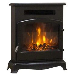 Ingrid Inglenook Wooden Fire Surround With Elstow Matt Black Electric Stove -Housing Units Furniture Store 58a39d9e0da731cfdc096d2b9fe618bd 1