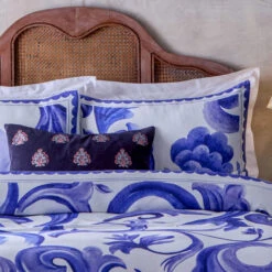 Azzurro Blue Bedding Collection 6 Azzurro Blue Bedding Collection -Housing Units Furniture Store 58dd96e1dbde7ca709db0281edf53ce1