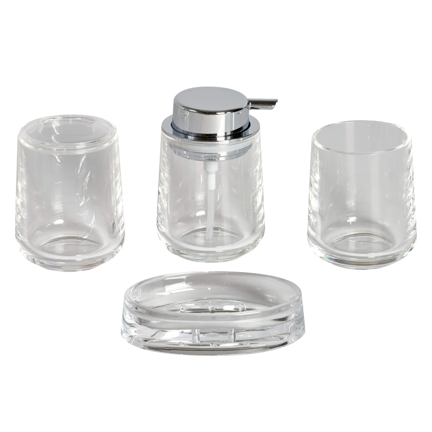 Clarion Clear Acrylic Tumbler 2 Clarion Clear Acrylic Tumbler - Image 2