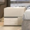 Orvieto Cream Square Bedside Table