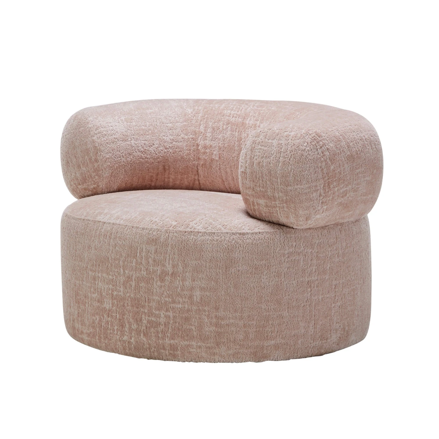 Shadow Ombre Sand Fabric Revolving Lounge Chair 2 Shadow Ombre Sand Fabric Revolving Lounge Chair - Image 2