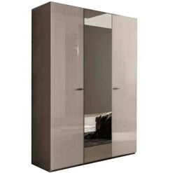 Caren High Gloss Pearl Line Bedroom Collection -Housing Units Furniture Store 59da3fe1bb960c532368ee59314a07f8