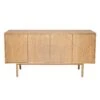 Ercol Amalfi Natural Oak 4 Door Sideboard