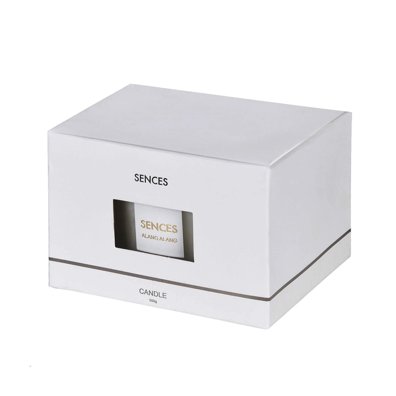 Sences White Alang Alang Lidded 4 Wick Candle 4 Sences White Alang Alang Lidded 4 Wick Candle - Image 4