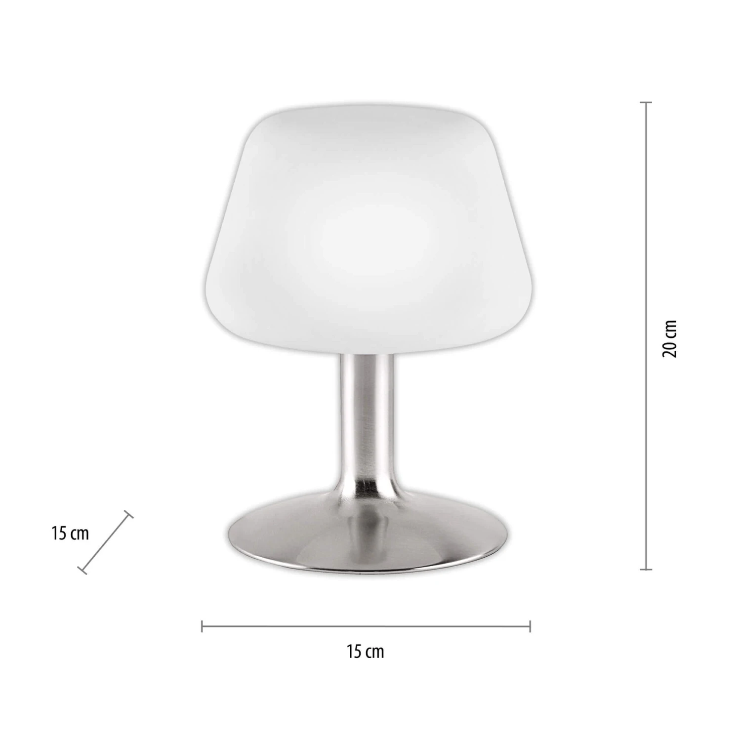 Till Chrome Touch Table Lamp 8 Till Chrome Touch Table Lamp - Image 8