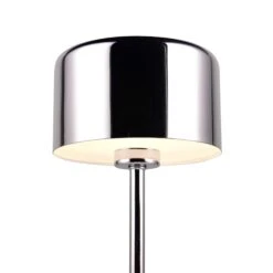 Jeff Polished Silver USB Table Lamp -Housing Units Furniture Store 5c347b5eef52b267830168bc9bace56e