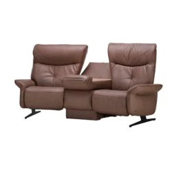 Himolla Loona Brown Leather 3 Seater Electric Recliner Sofa -Housing Units Furniture Store 5d57b8aa947ae46c522478317da48835
