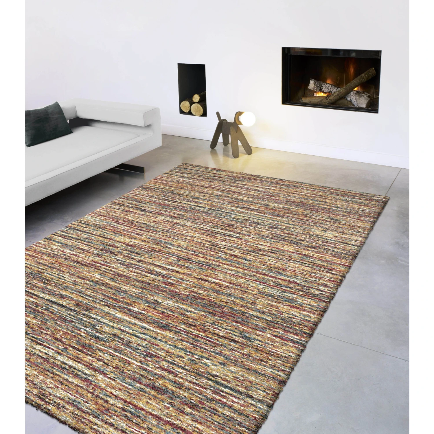 Mehari Multi Coloured 67cm X 240cm Rug 3 Mehari Multi Coloured 67cm X 240cm Rug - Image 3