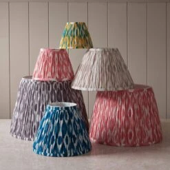 Ikat Yellow & Jade 16cm Light Shade -Housing Units Furniture Store 5f3854ef133f1b68f7a590d666f2bd6d 1