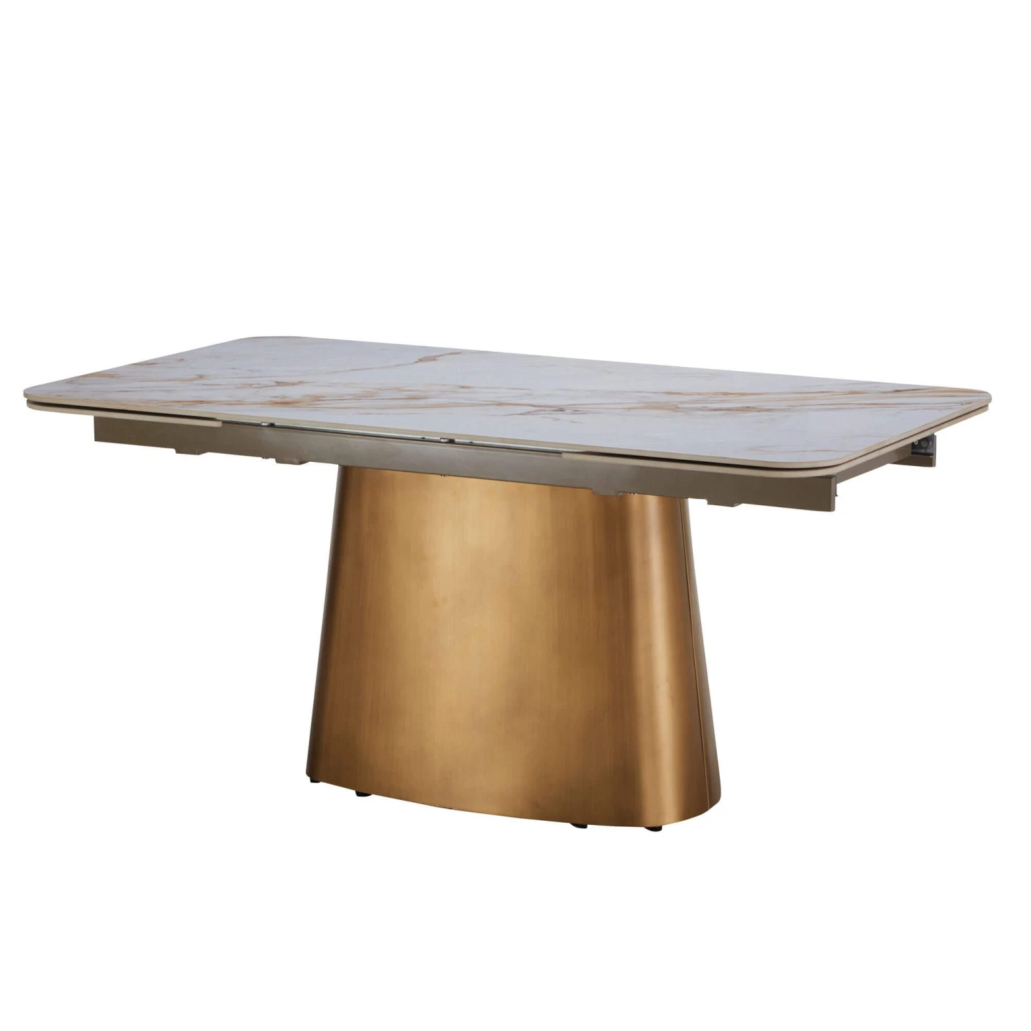 Priama Ceramic Dining Table With 6 Rosina Fabric Dining Chairs 3 Priama Ceramic Dining Table With 6 Rosina Fabric Dining Chairs - Image 3