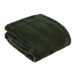 Riva Paoletti Empress Pine Green Faux Fur Throw -Housing Units Furniture Store 5f775d55c6fe4fb2d39de7ae9ffc849c