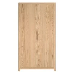 Stockholm Light Oak 2 Door Wardrobe -Housing Units Furniture Store 5f9e3225f17245bc3bfb6efe1824c365