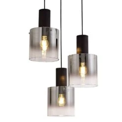 Chelsea Satin Black Triple Pendant Light -Housing Units Furniture Store 60444c786dd2bad6d61305c800ee0e41
