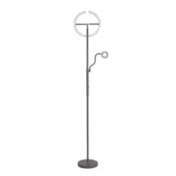 Vague Dark Grey Uplighter & Reading Light Floor Lamp -Housing Units Furniture Store 60459323a898b4cd0bcfd2e3a352f53b