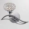 Leimo Left Hand Chrome Wall Light