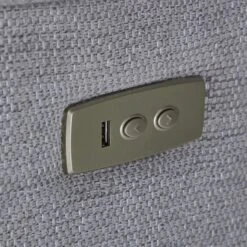 Houston Grey Fabric 3 Seater Power Recliner Sofa -Housing Units Furniture Store 613060a6096ac891d5908fc4ca8a6a80