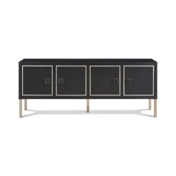 Frank Olsen Mia Large Black TV Stand -Housing Units Furniture Store 61db48b3c2a7fc74a6d98423cd5b0870 1