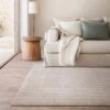 Laurent Lines Ivory Rug Collection