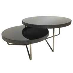Libra Knightsbridge Black Glass Nest Of 2 Coffee Tables -Housing Units Furniture Store 625f055d53fa21cd89c628a5ee1be491