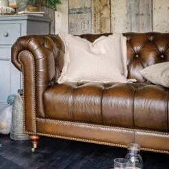 Balmoral Vintage Tabac Leather 3.5 Seater Sofa 15 Balmoral Vintage Tabac Leather 3.5 Seater Sofa -Housing Units Furniture Store 62799342da5f86e4a8c5ad1a6ff84bff