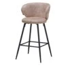 Richmond Interiors Mimi Desert Fabric Bar Stool