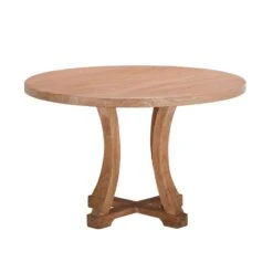 Linea 120cm Round Elm Wood Dining Table -Housing Units Furniture Store 63d28a4025e210470eb87a9ab975acaa