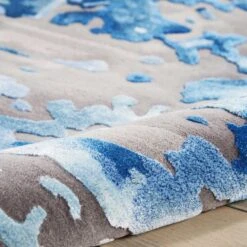 Prismatic Blue Grey 419 X 297cm Wool Rug 5 Prismatic Blue Grey 419 X 297cm Wool Rug -Housing Units Furniture Store 6443a3a16ca6d33e50199db54d7821b6