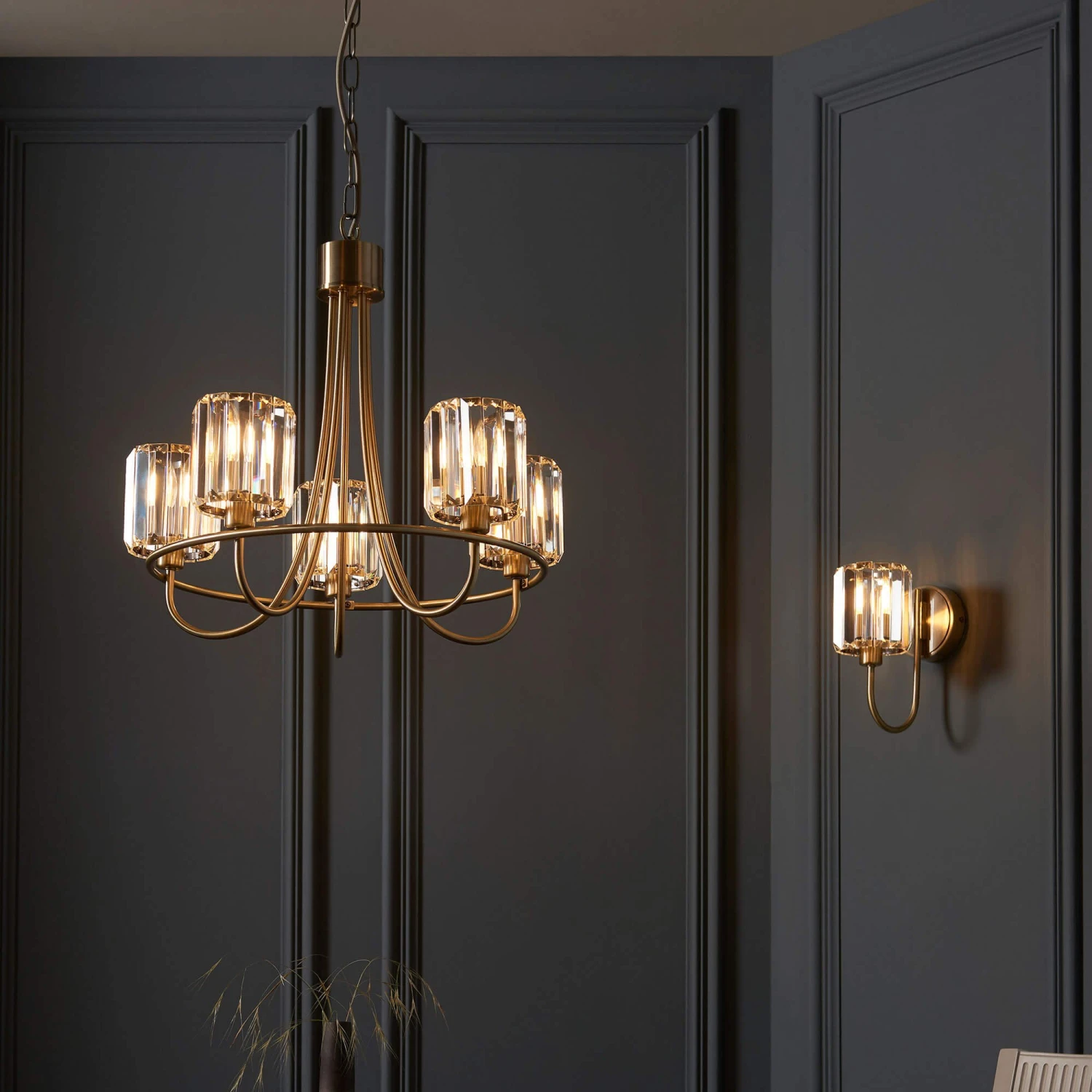 Berenice Brass 1 Light Wall Light 7 Berenice Brass 1 Light Wall Light - Image 7