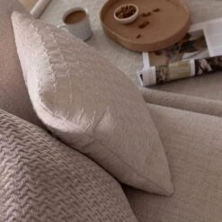 Naxos Large Tyne Natural Fabric Open End Right Arm Corner Group With Rectangular Table & Footstool -Housing Units Furniture Store 65986dc9e88a552ec40be08775116cf7