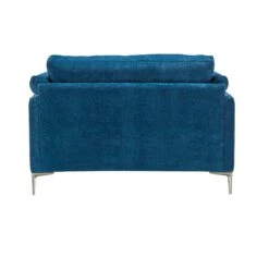 Michelle Blue Fabric Snuggler Sofa -Housing Units Furniture Store 66caaa5225ce4a949d03395153a3e03f