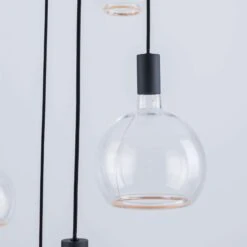 Aura Black 6 Light Pendant Light Collection -Housing Units Furniture Store 67ecb1cad5035fde901f3cfade11ac70 1