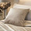 Melanie Velvet Linen Cushion