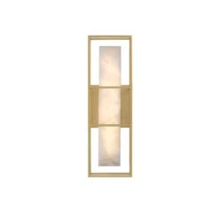 Quintiesse Blakley 16" Gold Albaster Vertical Wall Light 6 Quintiesse Blakley 16" Gold Albaster Vertical Wall Light -Housing Units Furniture Store 6a0db8d96d891fbc69e169202c9f340e