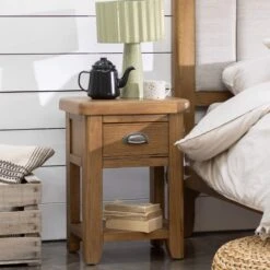 Trafalgar 1 Drawer Bedside Table