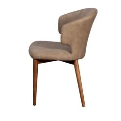 Java Teak 130cm Round Dining Table With 4 Ramona Brown Dining Chairs -Housing Units Furniture Store 6afe6073224d1f88ecc778f588d8a1ca