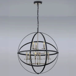 Dario Anthracite & Nickel 9 Light Pendant 8 Dario Anthracite & Nickel 9 Light Pendant -Housing Units Furniture Store 6b1fff8656050409bdd3c8ff17902a79 1